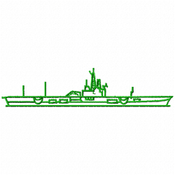 Boats Embroidery Design 10 Boats Embroidery Design 10